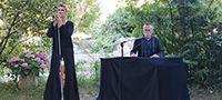 Martine Bousquet et Hervé Tirefort